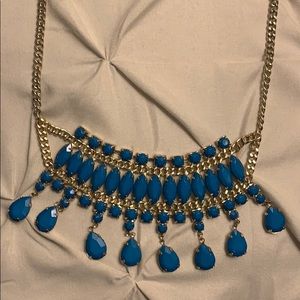 Blue Stone Necklace